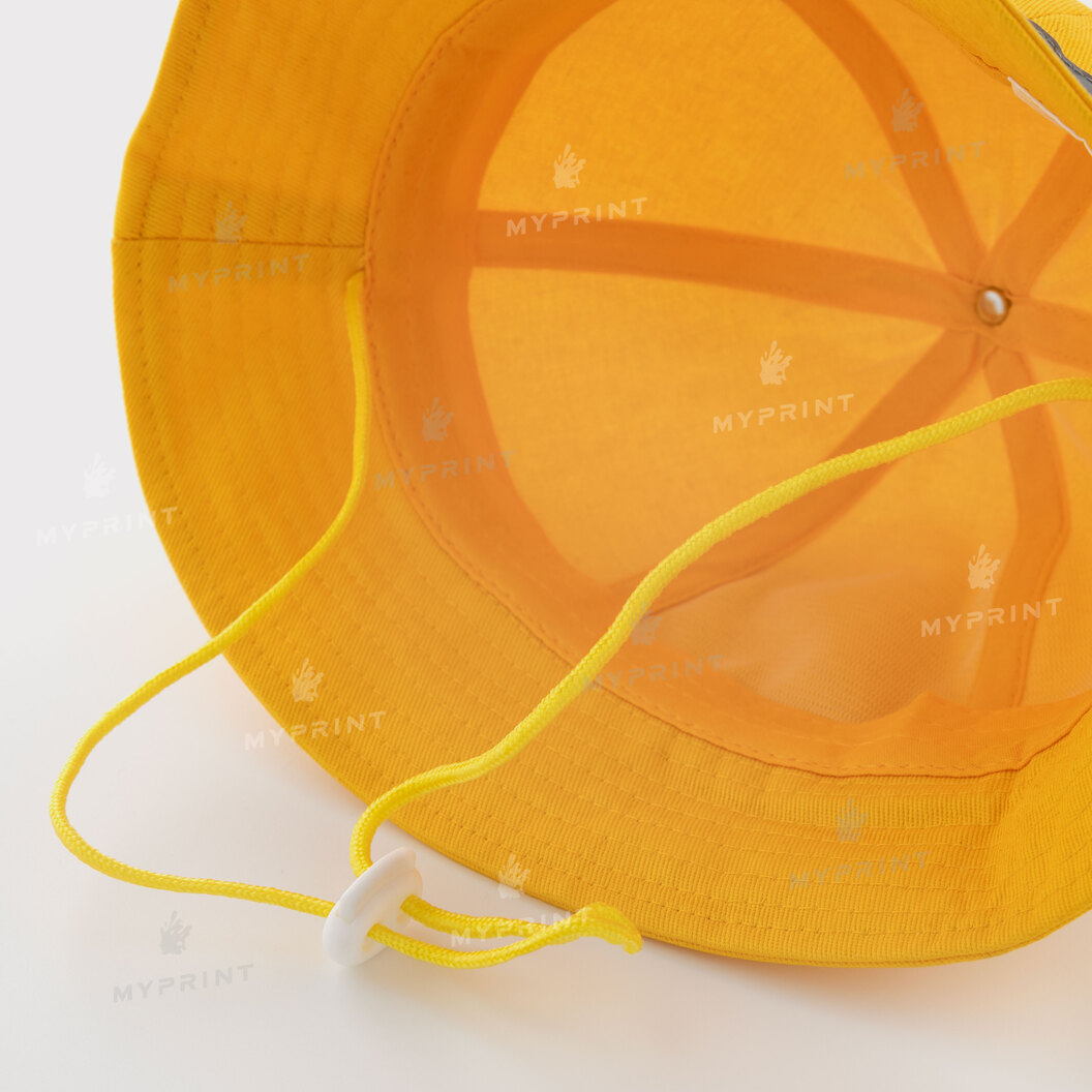 Панама дитяча зі світловідбиваючою смужкою жовта (11157) - фото 3 Панама дитяча зі світловідбиваючою смужкою жовта (11157) - фото 3 - Заготовки для сублімації