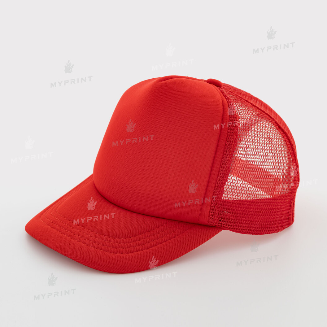 Tracker cap for children, red (11133) - фото 1 Tracker cap for children, red (11133) - фото 1 - Blanks for sublimation