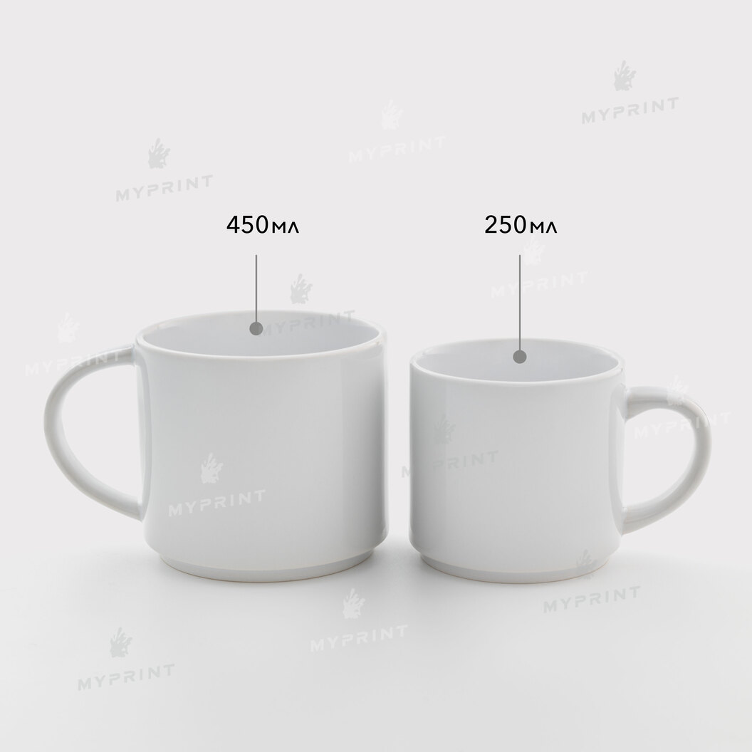 Кружка для сублимации белая складывающаяся одна на другую 8 Oz (250 мл) (11744) - фото 4 Кружка для сублимации белая складывающаяся одна на другую 8 Oz (250 мл) (11744) - фото 4 - Заготовки для сублимации