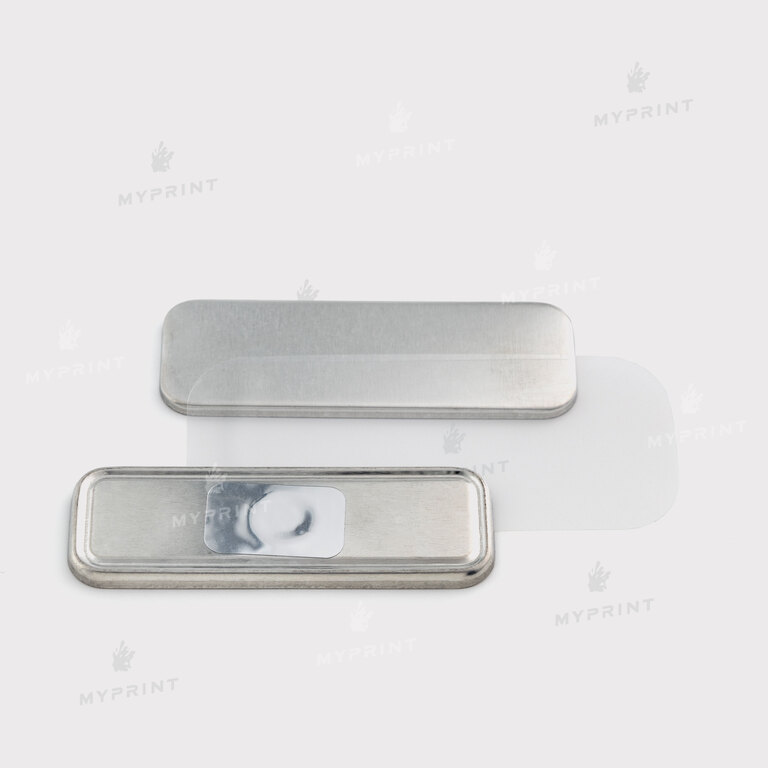 Заготовка для закатного магніту 70*25 мм (неодимовий магніт) (10805)  Заготовка для закатного магніту 70*25 мм (неодимовий магніт) (10805)