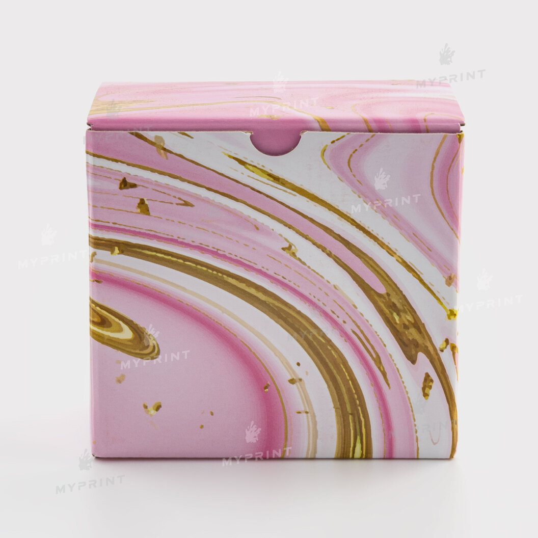 Mug Box 11 Oz (330ml) Colored Pink Marble with Gold (11822) - фото 2 Mug Box 11 Oz (330ml) Colored Pink Marble with Gold (11822) - фото 2 - Blanks for sublimation