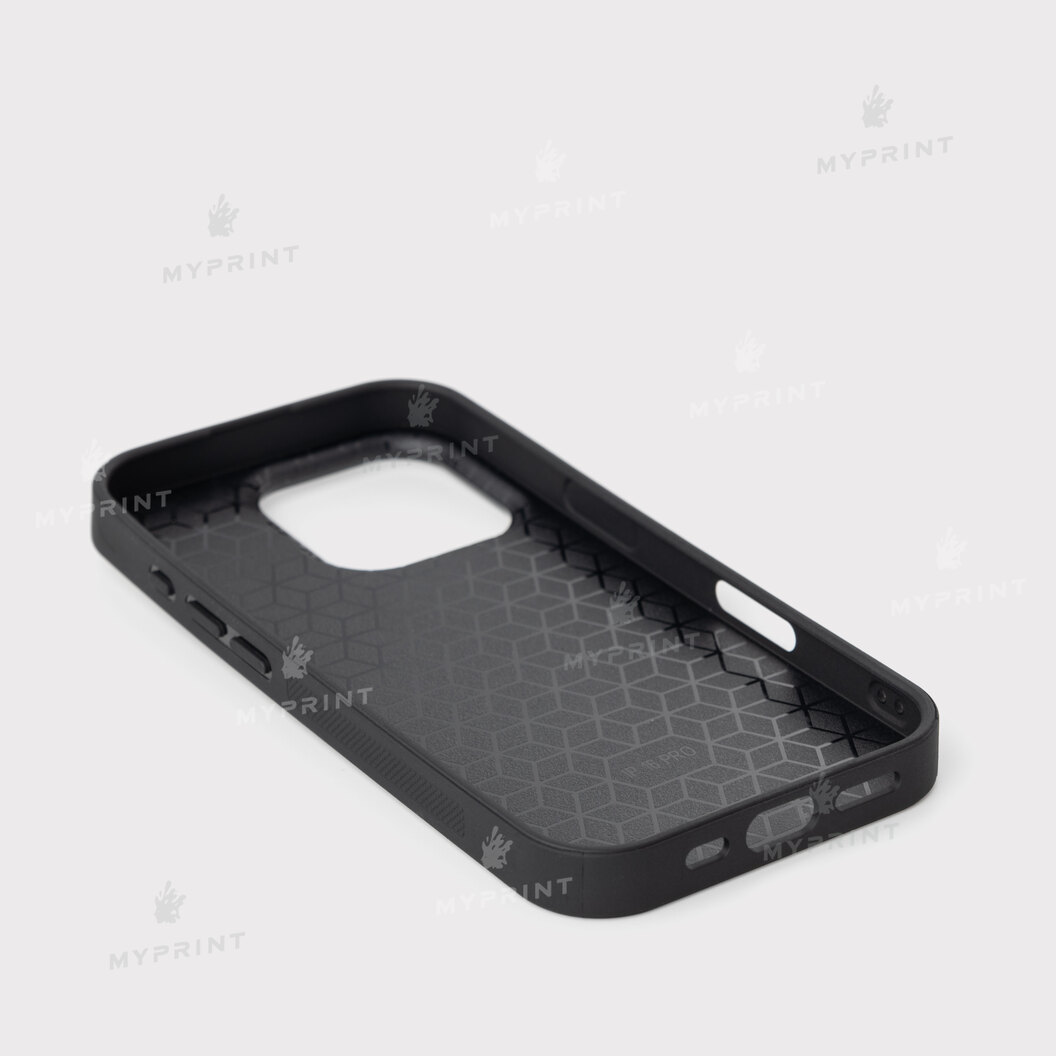 Чехол для сублимации 2D силиконовый (TPU) для iPhone 16 Pro черный (11794) - фото 3 Чехол для сублимации 2D силиконовый (TPU) для iPhone 16 Pro черный (11794) - фото 3 - Заготовки для сублимации