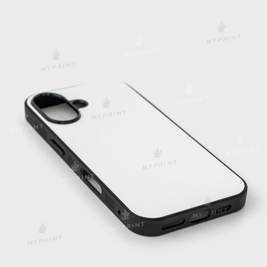 Чехол для сублимации 2D силиконовый (TPU) для iPhone 16 Plus черный (11796) - фото 2 Чехол для сублимации 2D силиконовый (TPU) для iPhone 16 Plus черный (11796) - фото 2 - Заготовки для сублимации