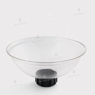Acrylic round transparent exhaust nozzle (31 cm) for 75 mm pipe (11728) - фото 1 Acrylic round transparent exhaust nozzle (31 cm) for 75 mm pipe (11728) - фото 1 - Equipment for printing