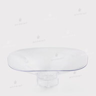 Rectangular transparent plastic exhaust nozzle (23*15 cm) for 65 mm pipe (11740) - фото 1 Rectangular transparent plastic exhaust nozzle (23*15 cm) for 65 mm pipe (11740) - фото 1 - Equipment for printing