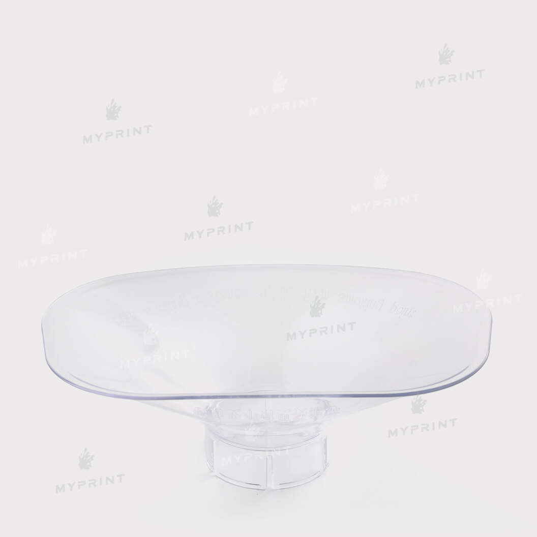 Rectangular transparent plastic exhaust nozzle (23*15 cm) for 65 mm pipe (11740) - фото 1 Rectangular transparent plastic exhaust nozzle (23*15 cm) for 65 mm pipe (11740) - фото 1 - Equipment for printing