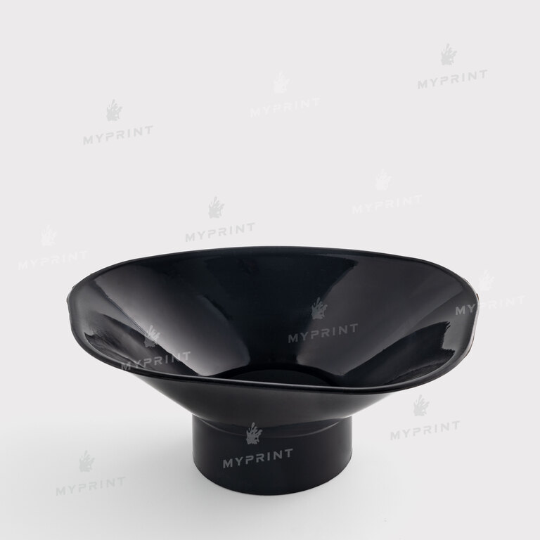 Rectangular exhaust nozzle (18*12.5 cm) for 65 mm pipe (11742) 