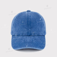 Six-blade cap cotton Vintage children's shabby blue (12035) - фото 2 Six-blade cap cotton Vintage children's shabby blue (12035) - фото 2 - Blanks for sublimation