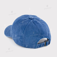 Six-blade cap cotton Vintage children's shabby blue (12035) - фото 3 Six-blade cap cotton Vintage children's shabby blue (12035) - фото 3 - Blanks for sublimation