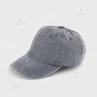 Six-blade cap cotton Vintage children's shabby light grey (12036) - фото 1 Six-blade cap cotton Vintage children's shabby light grey (12036) - фото 1 - Blanks for sublimation