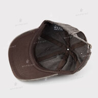 Six-blade cap cotton Vintage children's shabby brown (12040) - фото 4 Six-blade cap cotton Vintage children's shabby brown (12040) - фото 4 - Blanks for sublimation