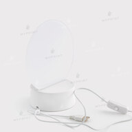 Акрилова фоторамка для сублімації з LED-підсвіткою та пластиковою підставкою кругла (12030) - фото 4 Акрилова фоторамка для сублімації з LED-підсвіткою та пластиковою підставкою кругла (12030) - фото 4 - Заготовки для сублімації