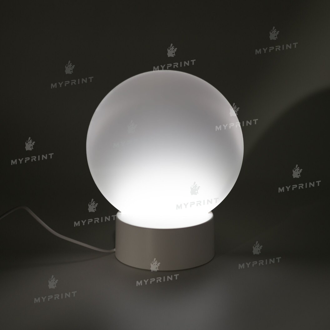 Акрилова фоторамка для сублімації з LED-підсвіткою та пластиковою підставкою кругла (12030) - фото 7 Акрилова фоторамка для сублімації з LED-підсвіткою та пластиковою підставкою кругла (12030) - фото 7 - Заготовки для сублімації