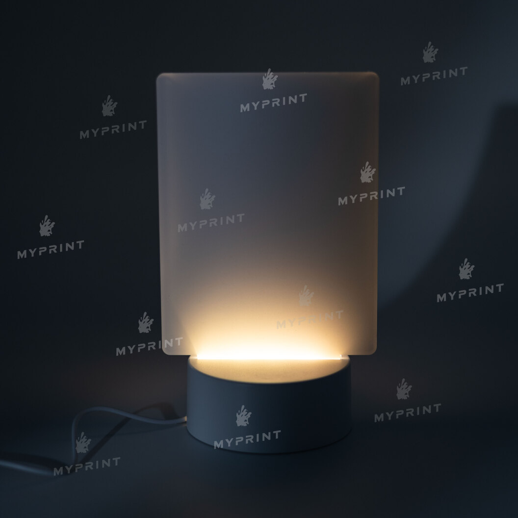 Акрилова фоторамка для сублімації з LED-підсвіткою та пластиковою підставкою прямокутна (12028) - фото 6 Акрилова фоторамка для сублімації з LED-підсвіткою та пластиковою підставкою прямокутна (12028) - фото 6 - Заготовки для сублімації