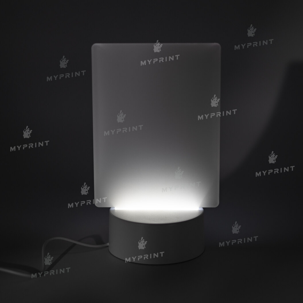 Акрилова фоторамка для сублімації з LED-підсвіткою та пластиковою підставкою прямокутна (12028) - фото 7 Акрилова фоторамка для сублімації з LED-підсвіткою та пластиковою підставкою прямокутна (12028) - фото 7 - Заготовки для сублімації