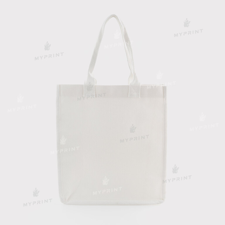 Сумка для сублимации (Tote bag) льняная белая 25*27,5*9,5 см (12121)  Сумка для сублимации (Tote bag) льняная белая 25*27,5*9,5 см (12121)