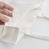 Сумка для сублімації (Tote bag) біла лляна 25*27,5*9,5 см (12121) - фото 4 Сумка для сублімації (Tote bag) біла лляна 25*27,5*9,5 см (12121) - фото 4 - Заготовки для сублімації