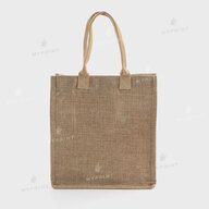Сумка для сублімації (Tote bag) бежева лляна 25*27,5*9,5 см (12124) - фото 2 Сумка для сублімації (Tote bag) бежева лляна 25*27,5*9,5 см (12124) - фото 2 - Заготовки для сублімації