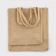 Сумка для сублімації (Tote bag) бежева лляна 25*27,5*9,5 см (12124) - фото 6 Сумка для сублімації (Tote bag) бежева лляна 25*27,5*9,5 см (12124) - фото 6 - Заготовки для сублімації