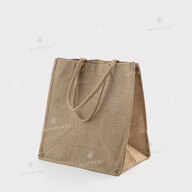 Bag for sublimation (Tote bag) beige linen 30*32.5*18.5 cm (12125) - фото 1 Bag for sublimation (Tote bag) beige linen 30*32.5*18.5 cm (12125) - фото 1 - Blanks for sublimation