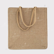 Bag for sublimation (Tote bag) beige linen 30*32.5*18.5 cm (12125) - фото 3 Bag for sublimation (Tote bag) beige linen 30*32.5*18.5 cm (12125) - фото 3 - Blanks for sublimation