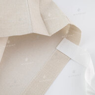 Vertical sublimation bag with linen bottom 33*37 cm (10377) - фото 5 Vertical sublimation bag with linen bottom 33*37 cm (10377) - фото 5 - Blanks for sublimation