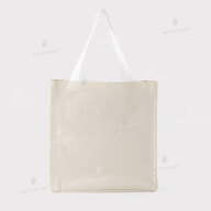 Vertical sublimation bag with linen bottom 33*37 cm (10377) - фото 2 Vertical sublimation bag with linen bottom 33*37 cm (10377) - фото 2 - Blanks for sublimation