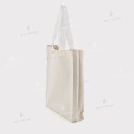 Vertical sublimation bag with linen bottom 33*37 cm (10377) - фото 3 Vertical sublimation bag with linen bottom 33*37 cm (10377) - фото 3 - Blanks for sublimation