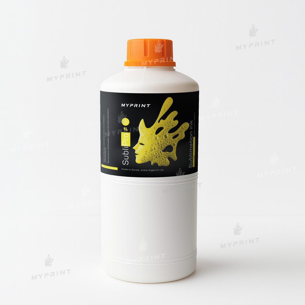 Cублімаційні чорнила My Print SubliPro (1 л) yellow (9593) - фото 1 Cублімаційні чорнила My Print SubliPro (1 л) yellow (9593) - фото 1 - Витратні матеріали для друку