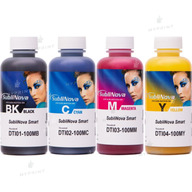 Комплект сублимационных чернил DTI InkTec для Epson Piezo (4*100 мл) (6165) - фото 1 Комплект сублимационных чернил DTI InkTec для Epson Piezo (4*100 мл) (6165) - фото 1 - Расходные материалы для печати