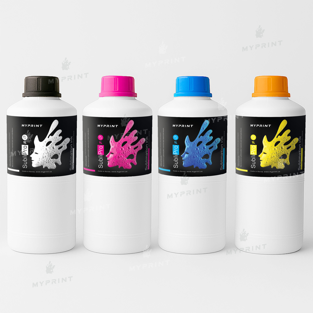 Комплект сублимационных чернил My Print SubliPro (4*1 л) (9602) - фото 1 Комплект сублимационных чернил My Print SubliPro (4*1 л) (9602) - фото 1 - Расходные материалы для печати