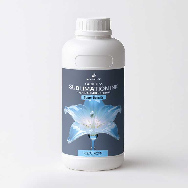 Cублімаційні чорнила My Print SubliPro Super Density (1 л) light cyan (11218)  Cублімаційні чорнила My Print SubliPro Super Density (1 л) light cyan (11218)