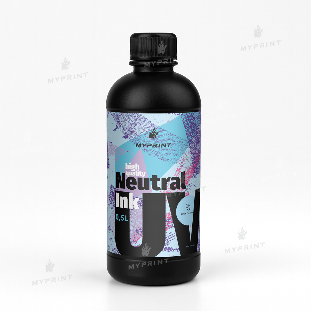 Чорнила для УФ друку My Print UV LED neutral (0,5 л) light cyan (11215) - фото 1 Чорнила для УФ друку My Print UV LED neutral (0,5 л) light cyan (11215) - фото 1 - Витратні матеріали для друку