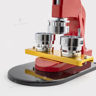 Станок для значків My Print Classic з насадкою 25 мм (11980) - фото 2 Станок для значків My Print Classic з насадкою 25 мм (11980) - фото 2 - Обладнання і заготовки для значків магнітів брелоків