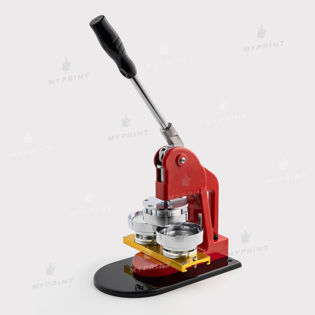 Станок для значків My Print Classic з насадкою 75 мм (11987) - фото 1 Станок для значків My Print Classic з насадкою 75 мм (11987) - фото 1 - Обладнання і заготовки для значків магнітів брелоків