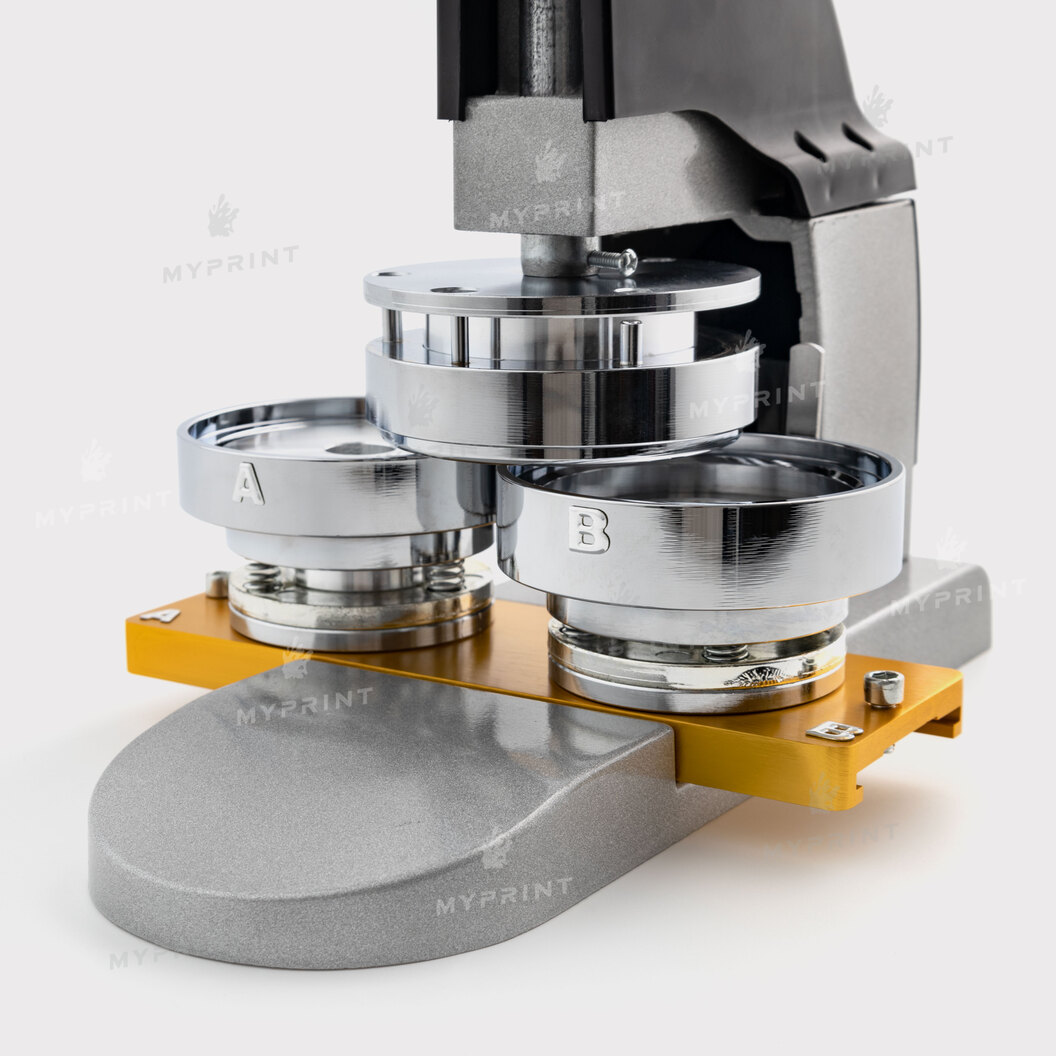 Станок для значків My Print New Look з насадкою 75 мм (11995) - фото 3 Станок для значків My Print New Look з насадкою 75 мм (11995) - фото 3 - Обладнання і заготовки для значків магнітів брелоків