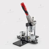 Станок для значків Talent N3 з насадкою серце 52*57 мм (11445) - фото 1 Станок для значків Talent N3 з насадкою серце 52*57 мм (11445) - фото 1 - Обладнання і заготовки для значків магнітів брелоків