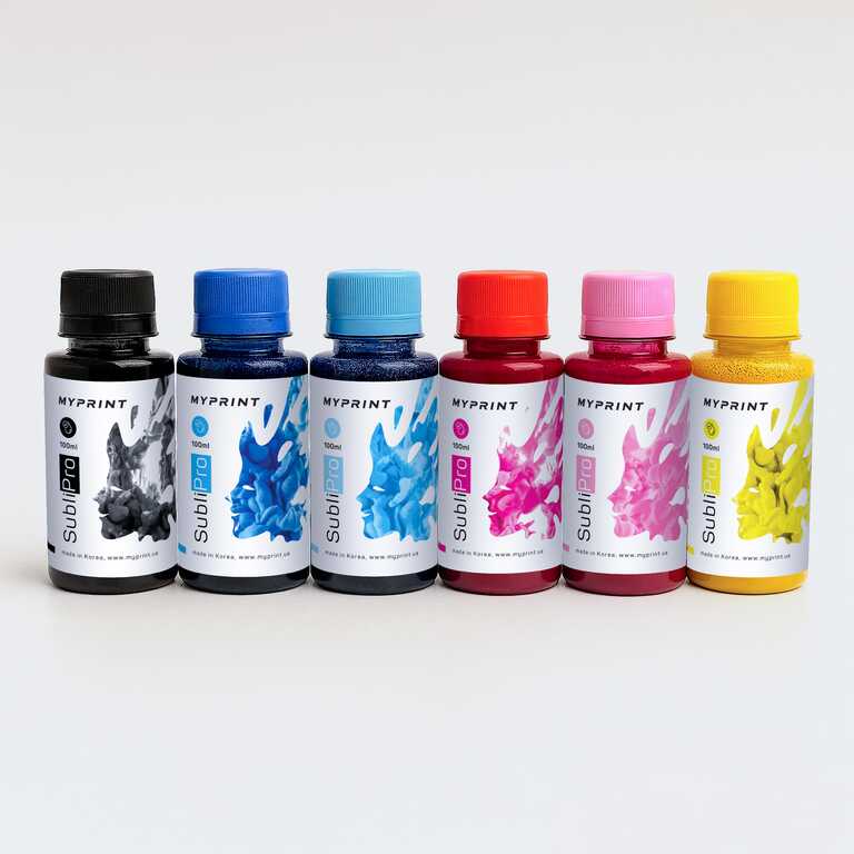 My Print SubliPro sublimation ink set (6*100 ml) (6692)  My Print SubliPro sublimation ink set (6*100 ml) (6692)