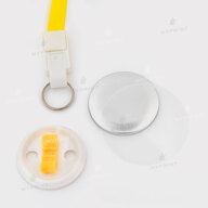 Blank for 44 mm medal with yellow ribbon My Print ptb44 (11910) - фото 2 Blank for 44 mm medal with yellow ribbon My Print ptb44 (11910) - фото 2 - Equipment and blanks for badges magnets key rings