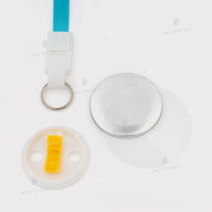 Заготовка для закатної медалі 44 мм з блакитною стрічкою My Print ptb44 (11911) - фото 2 Заготовка для закатної медалі 44 мм з блакитною стрічкою My Print ptb44 (11911) - фото 2 - Обладнання і заготовки для значків магнітів брелоків