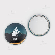 Заготовка для закатного дзеркала 58 мм My Print mb58mr (11895) - фото 1 Заготовка для закатного дзеркала 58 мм My Print mb58mr (11895) - фото 1 - Обладнання і заготовки для значків магнітів брелоків