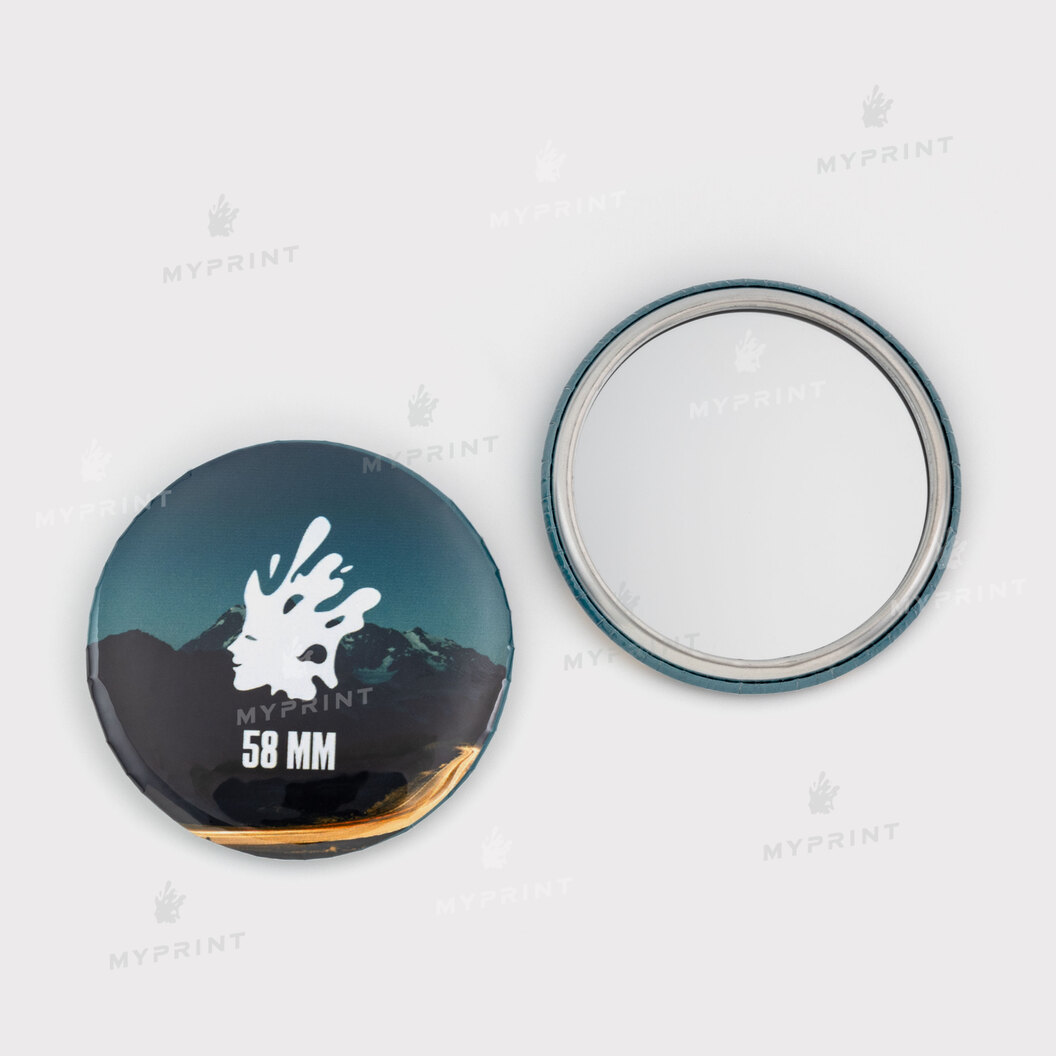 Заготовка для закатного дзеркала 58 мм My Print mb58mr (11895) - фото 1 Заготовка для закатного дзеркала 58 мм My Print mb58mr (11895) - фото 1 - Обладнання і заготовки для значків магнітів брелоків