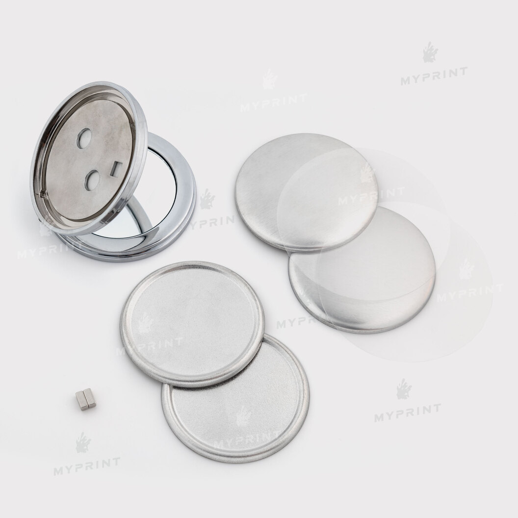 Заготовка для закатного дзеркала двостороннього 58 мм My Print mb58ds (11899) - фото 4 Заготовка для закатного дзеркала двостороннього 58 мм My Print mb58ds (11899) - фото 4 - Обладнання і заготовки для значків магнітів брелоків