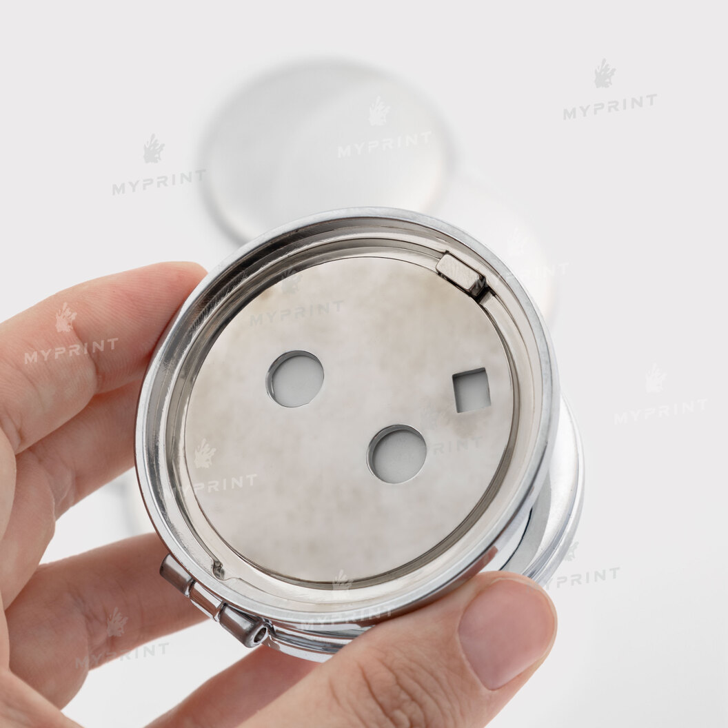 Заготовка для закатного дзеркала двостороннього 58 мм My Print mb58ds (11899) - фото 6 Заготовка для закатного дзеркала двостороннього 58 мм My Print mb58ds (11899) - фото 6 - Обладнання і заготовки для значків магнітів брелоків