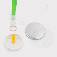 Заготовка для закатної медалі 58 мм з салатовою стрічкою My Print ptb58 (11913) - фото 2 Заготовка для закатної медалі 58 мм з салатовою стрічкою My Print ptb58 (11913) - фото 2 - Обладнання і заготовки для значків магнітів брелоків