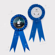 Blank for 58 mm rosette medal blue My Print rb58p (11934) - фото 1 Blank for 58 mm rosette medal blue My Print rb58p (11934) - фото 1 - Equipment and blanks for badges magnets key rings