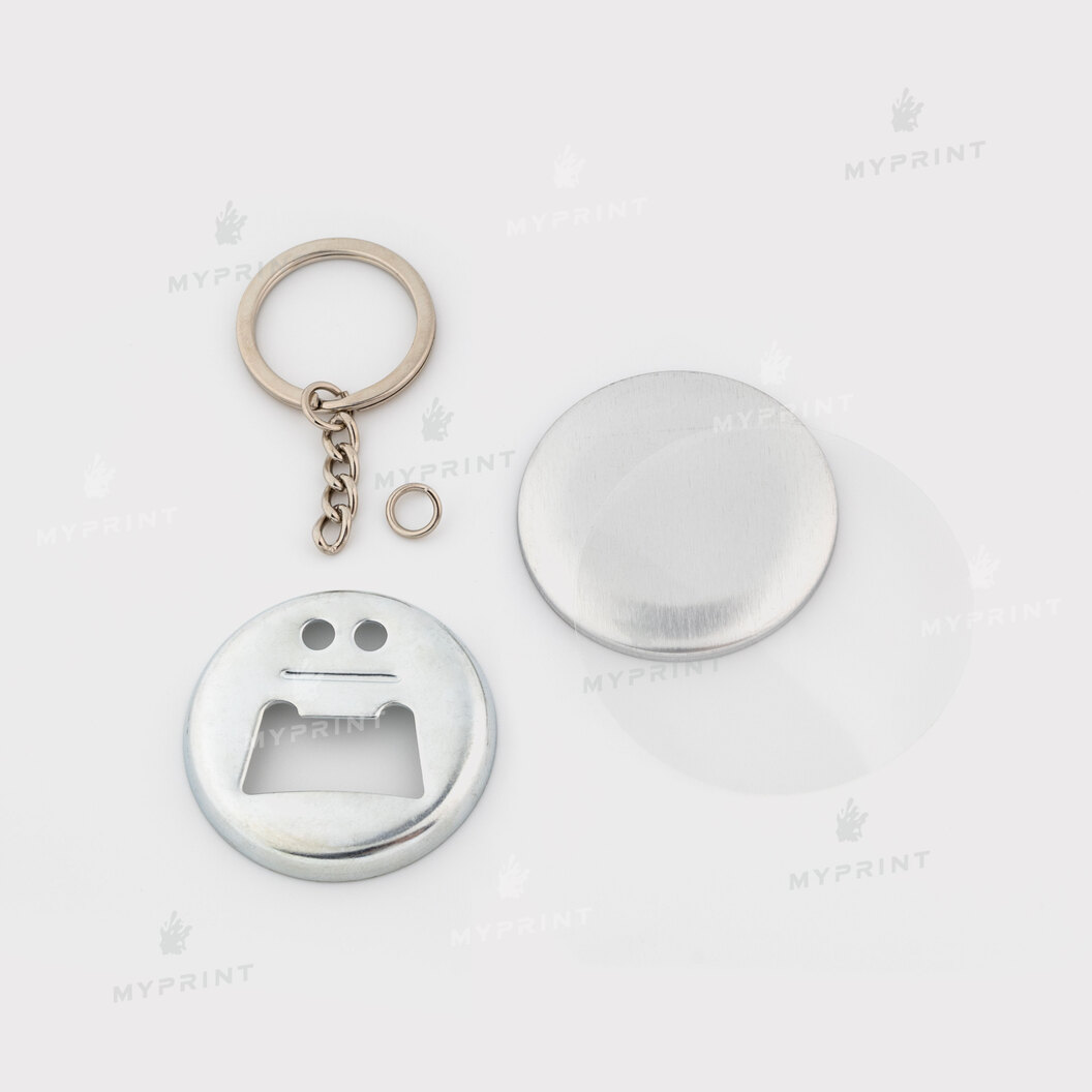 Заготовка для закатного брелока-відкривачки 44 мм My Print mk44bo (11885) - фото 2 Заготовка для закатного брелока-відкривачки 44 мм My Print mk44bo (11885) - фото 2 - Обладнання і заготовки для значків магнітів брелоків