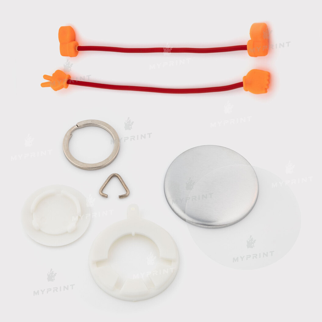 Заготовка для закатного брелока-іграшки 44 мм My Print pk44с (11877) - фото 3 Заготовка для закатного брелока-іграшки 44 мм My Print pk44с (11877) - фото 3 - Обладнання і заготовки для значків магнітів брелоків