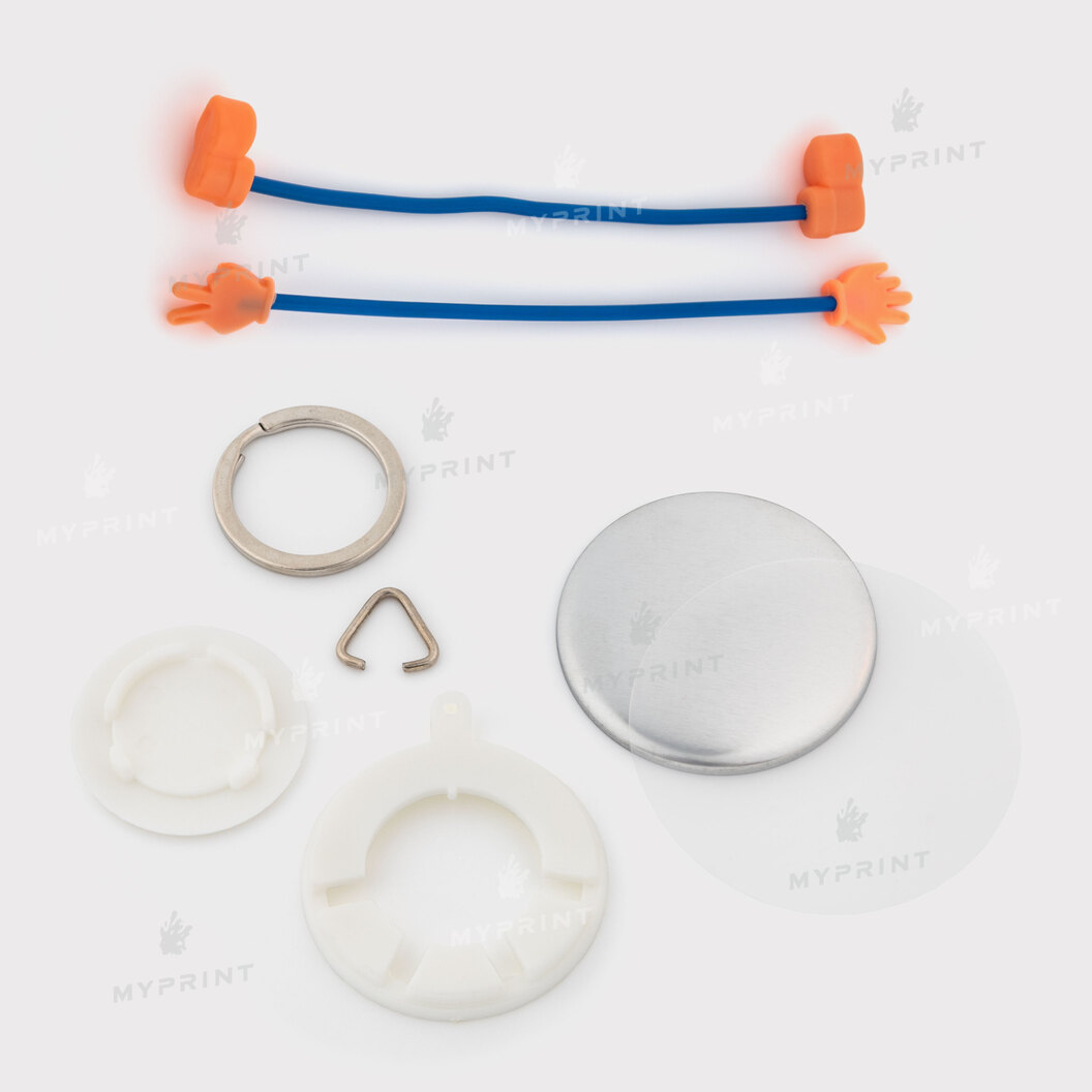 Заготовка для закатного брелока-іграшки 44 мм My Print pk44с (11877) - фото 4 Заготовка для закатного брелока-іграшки 44 мм My Print pk44с (11877) - фото 4 - Обладнання і заготовки для значків магнітів брелоків