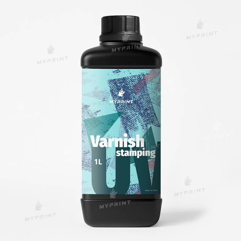 UV printing varnish My Print UV LED varnish stamping (1 l) (11232)  UV printing varnish My Print UV LED varnish stamping (1 l) (11232)